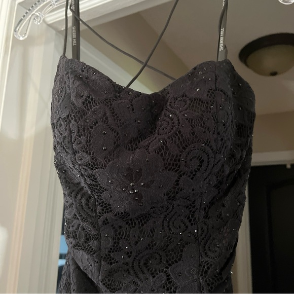 Sherri Hill Elegant Black Dress - Picture 3 of 7